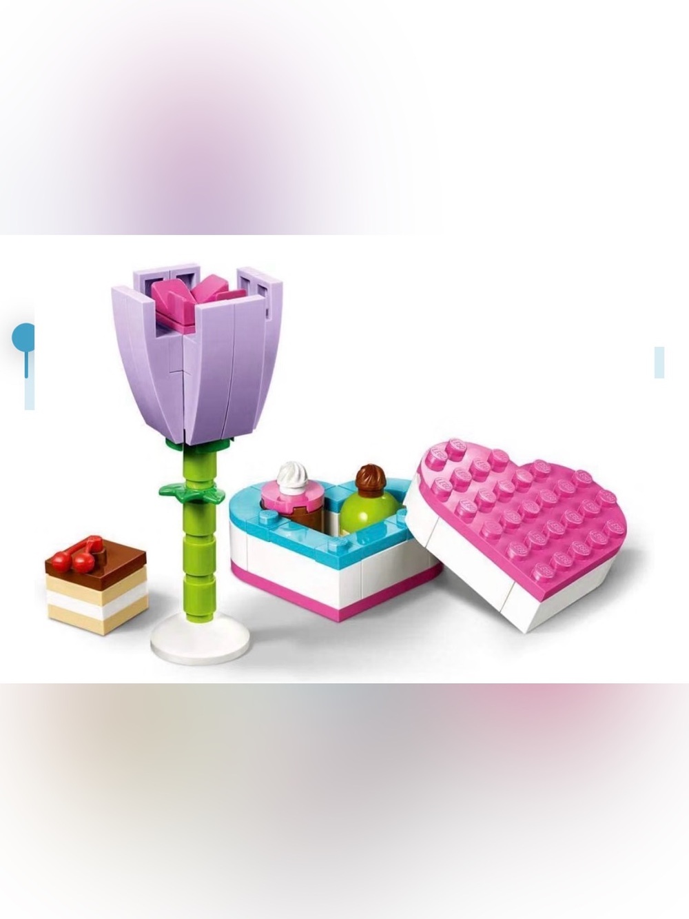 Lego 30411 Friends Chocolate Box and Flowers in Polybag/Pouch